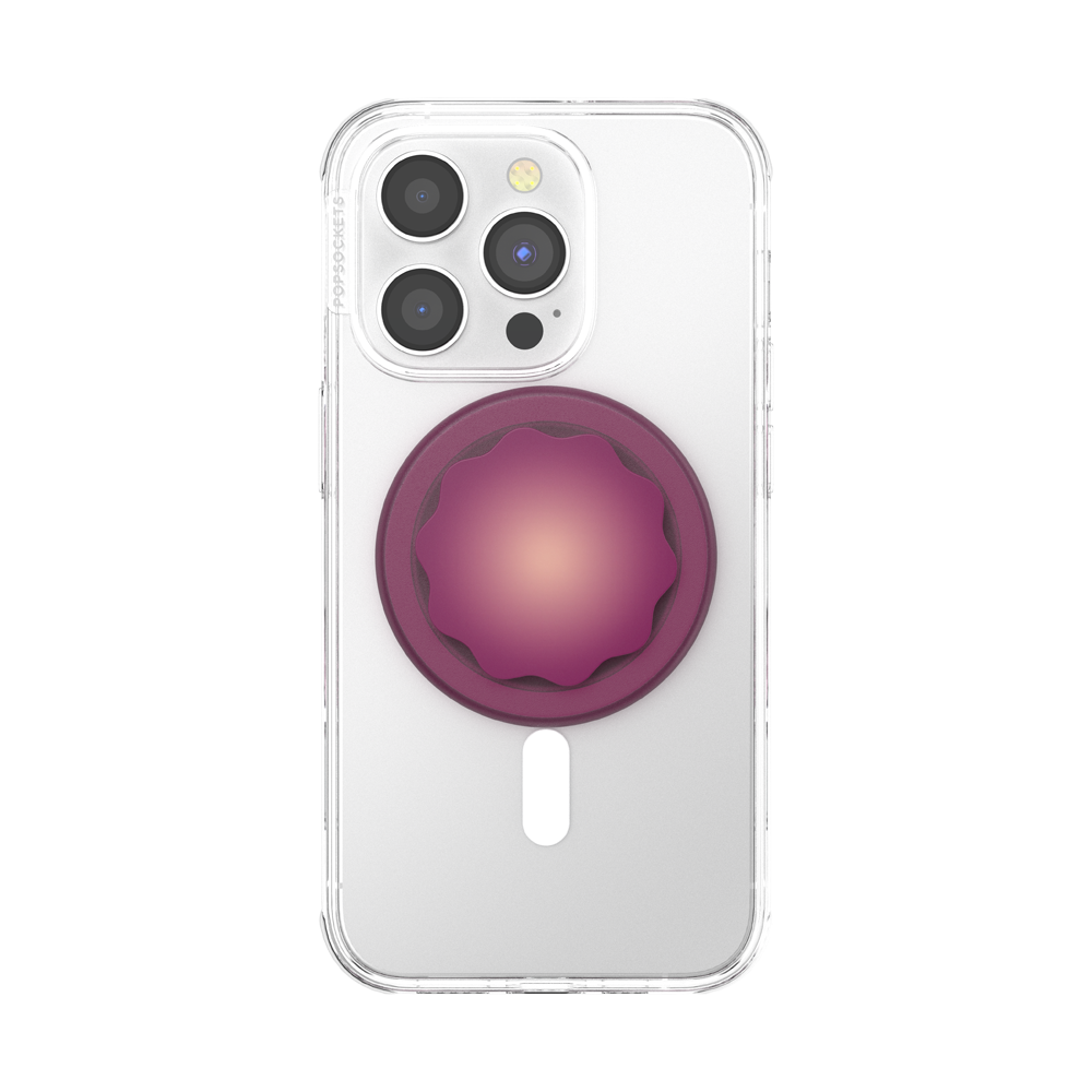 Molded Flower Red Wine — MagSafe PopGrip - US 97138
