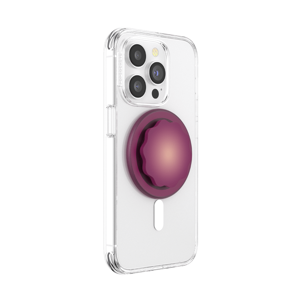 Molded Flower Red Wine — MagSafe PopGrip - US 33161