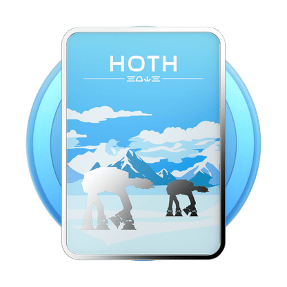 Enamel Welcome To Hoth — MagSafe PopGrip - US 65407