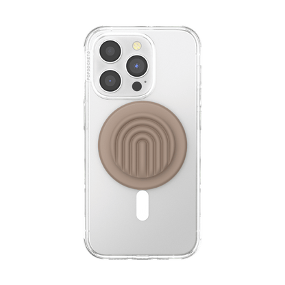 PopOut Latte Curves — MagSafe PopGrip - US 06852
