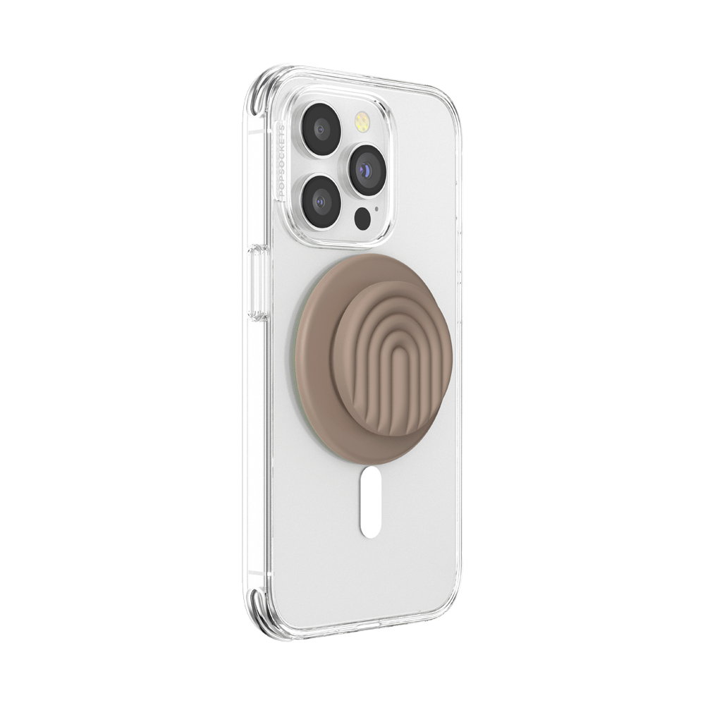 PopOut Latte Curves — MagSafe PopGrip - US 06852