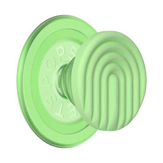 PopOut Curves Matcha Dew — MagSafe PopGrip - US 03746