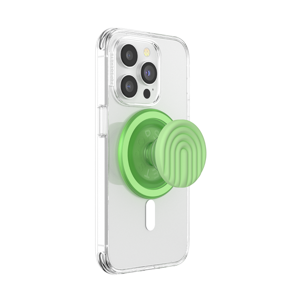 PopOut Curves Matcha Dew — MagSafe PopGrip - US 68468