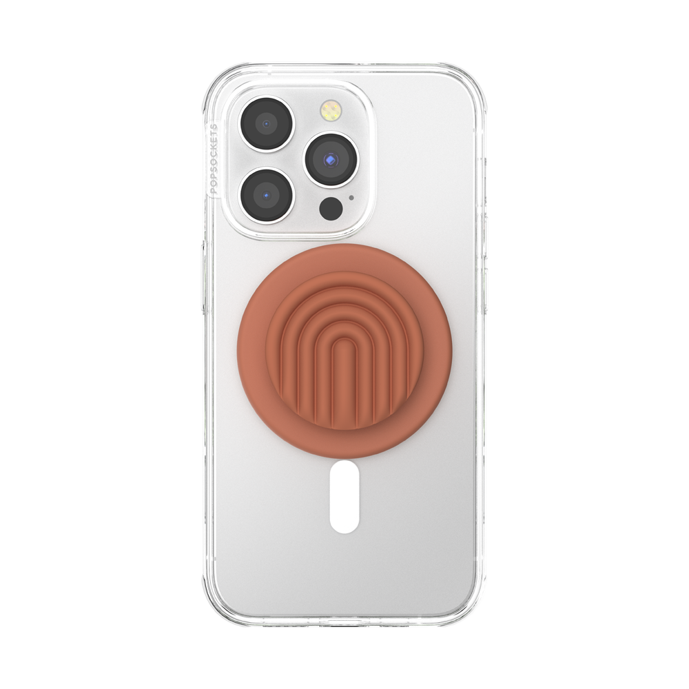 PopOut Terracotta Curves — MagSafe PopGrip - US 96729