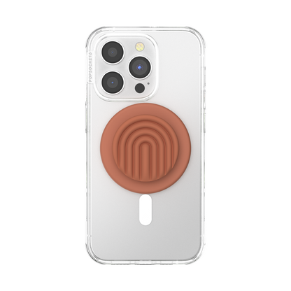 PopOut Terracotta Curves — MagSafe PopGrip - US 96729