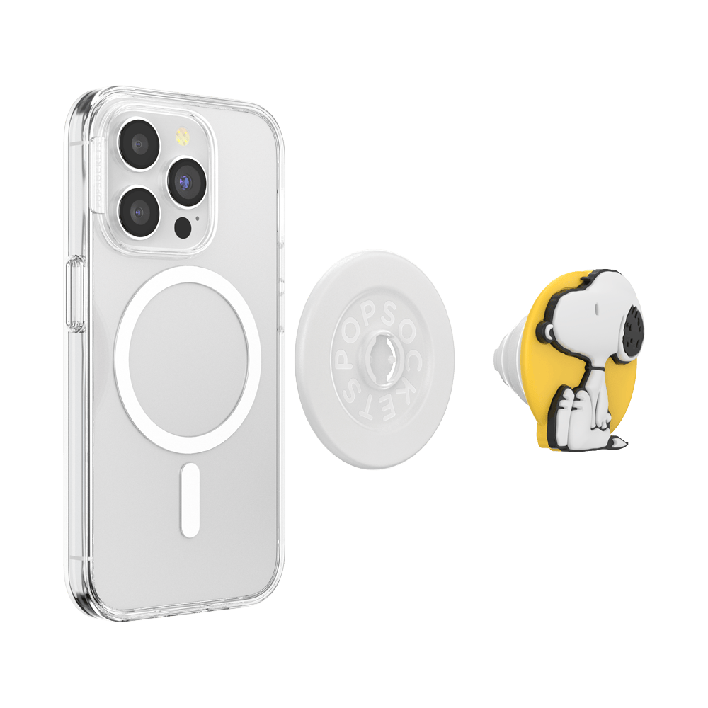 PopOut Sitting Snoopy — MagSafe PopGrip - US 57552