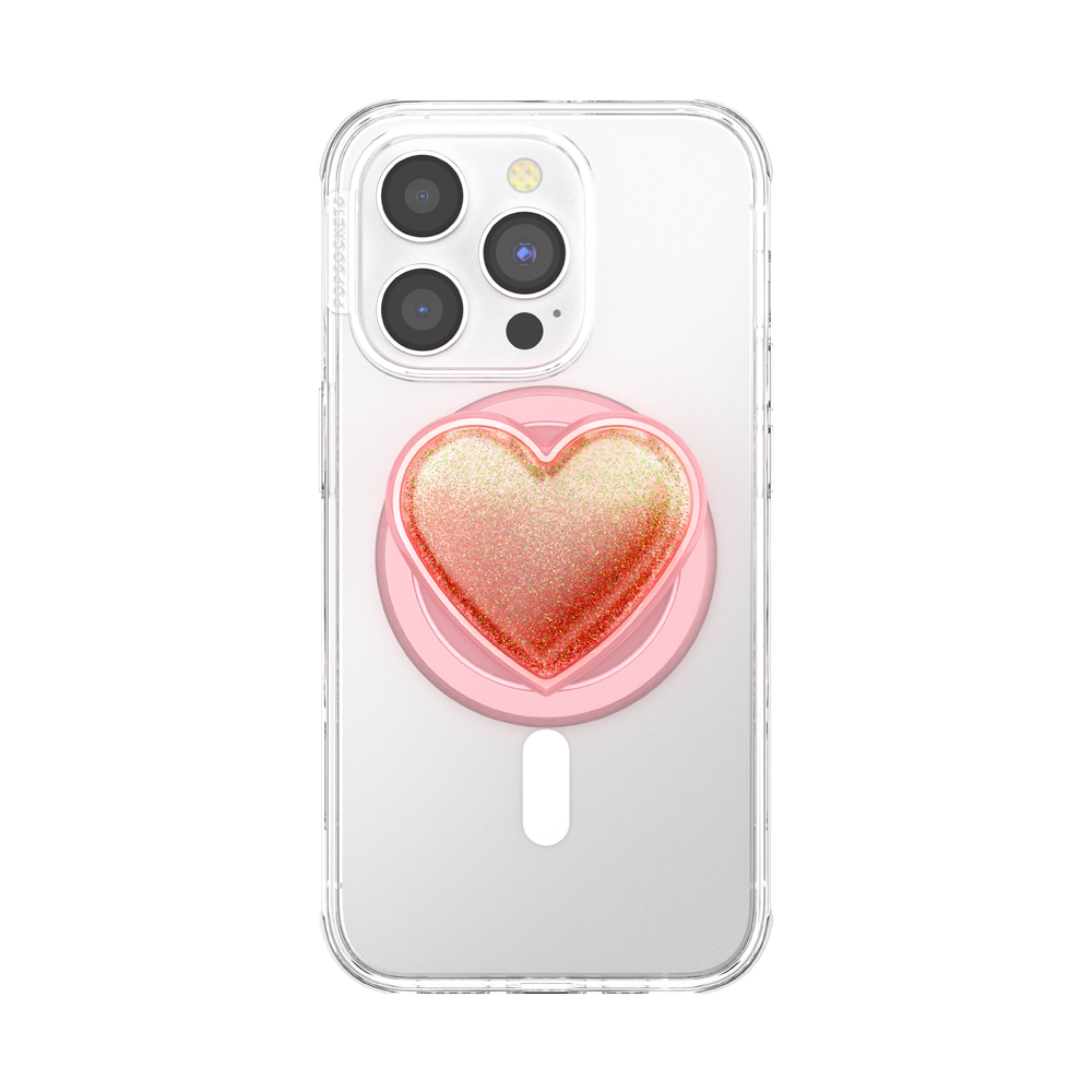 Squishy Tidepool Heart Pinky — MagSafe PopGrip - US 71361