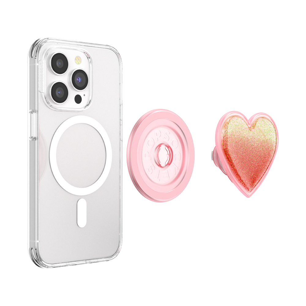 Squishy Tidepool Heart Pinky — MagSafe PopGrip - US 22670