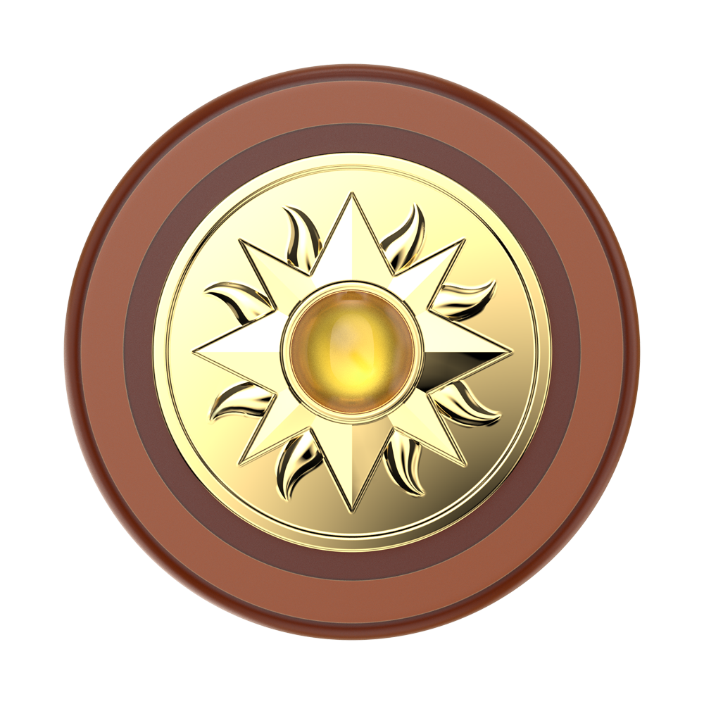 Enamel Sun Jewel Amber — MagSafe PopGrip - US 17771
