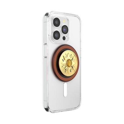 Enamel Sun Jewel Amber — MagSafe PopGrip - US 17771