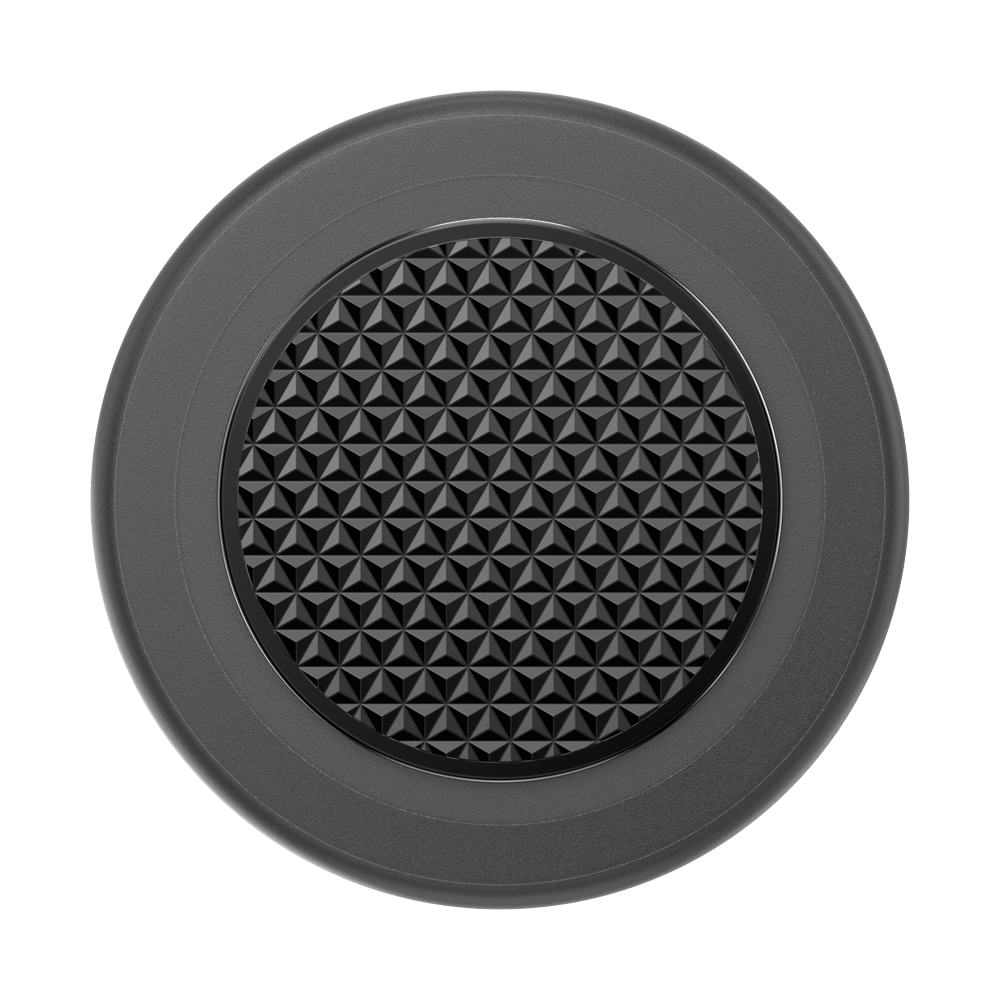 Triangle Knurl Black — MagSafe PopGrip - US 25772