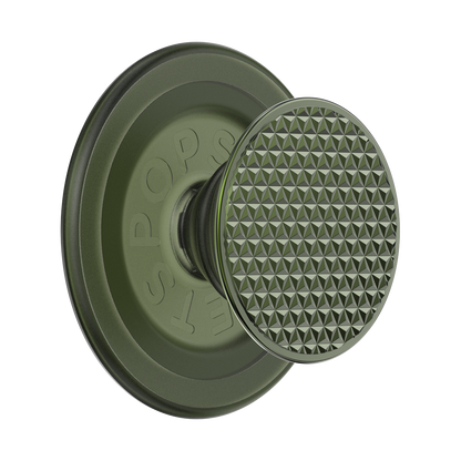 Olive Triangle Knurl — MagSafe PopGrip - US 62231