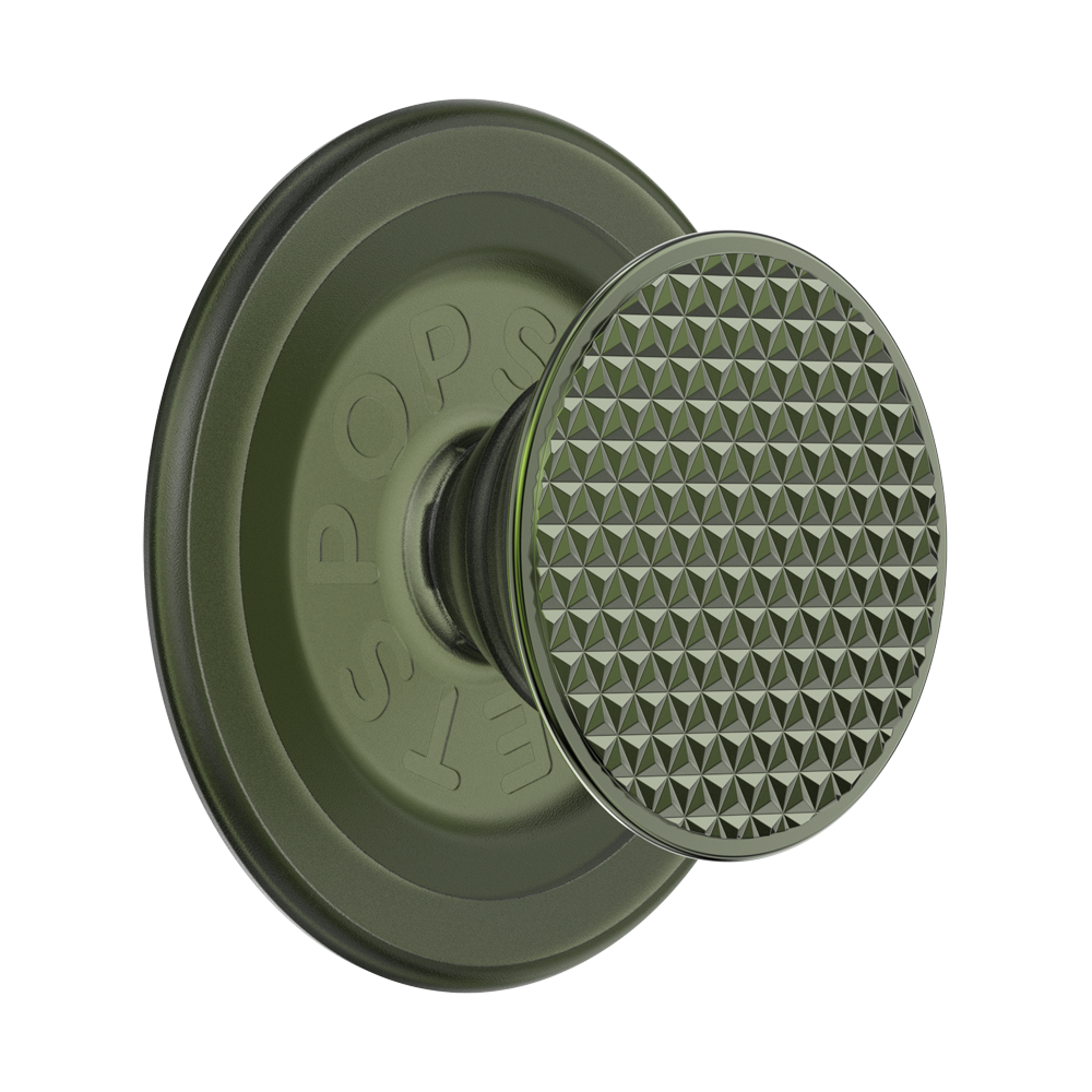 Olive Triangle Knurl — MagSafe PopGrip - US 46125