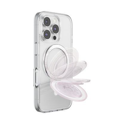 White Opalescent  —  MagSafe Kick-Out Grip & Stand - US 17896