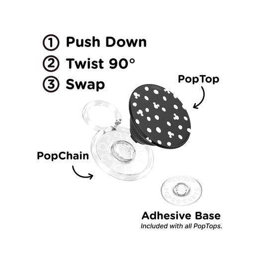 Mickey Polka Dot Black — PopTop - US 14619