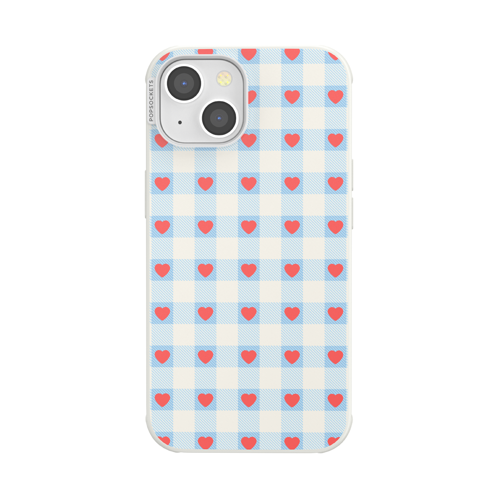 Berry Sweet Gingham — iPhone 14 MagSafe Case - US 90943