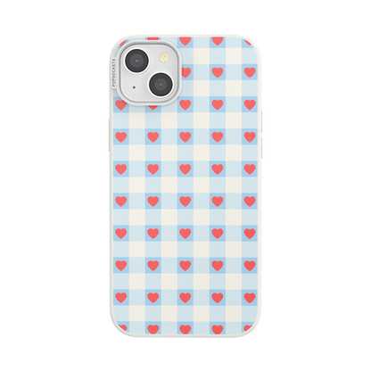Berry Sweet Gingham — iPhone 15 Plus MagSafe Case - US 03181