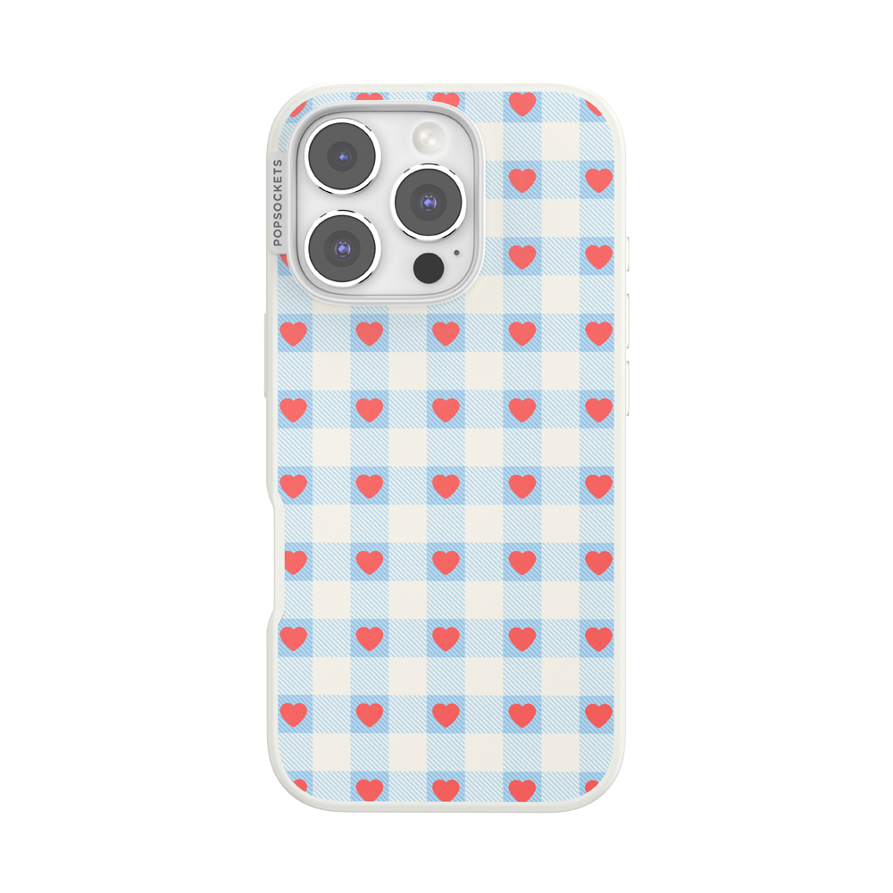 Berry Sweet Gingham — iPhone 16 Pro MagSafe Case - US 67162