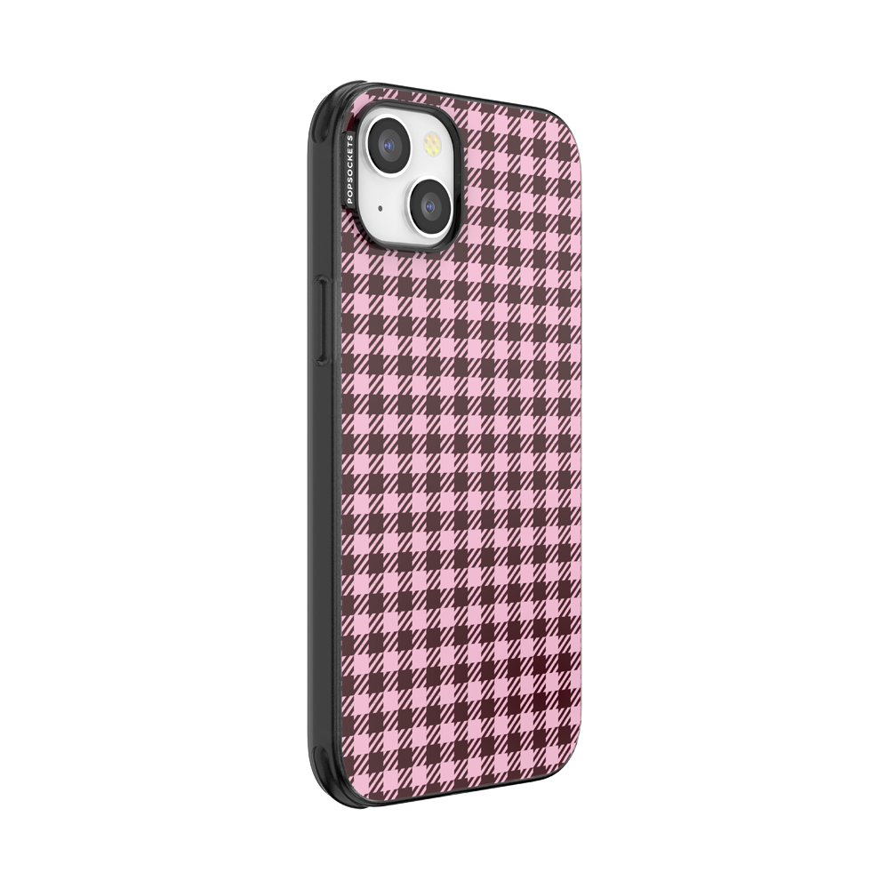 Black Cherry Gingham — iPhone 14 Plus MagSafe Case - US 32837
