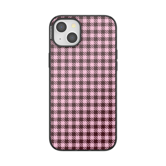 Black Cherry Gingham — iPhone 15 Plus MagSafe Case - US 36897