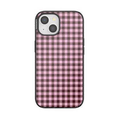 Black Cherry Gingham — iPhone 15 MagSafe Case - US 93674