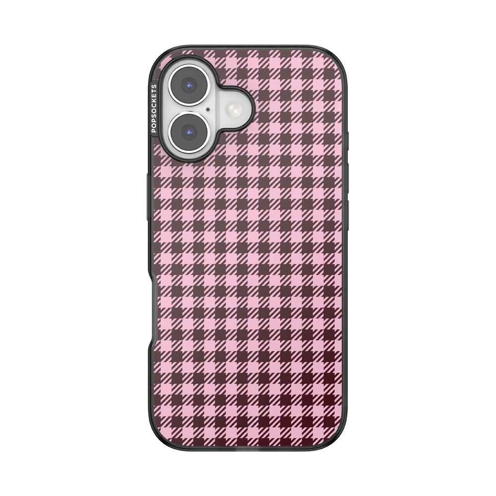 Black Cherry Gingham — iPhone 17 MagSafe Case - US 87060