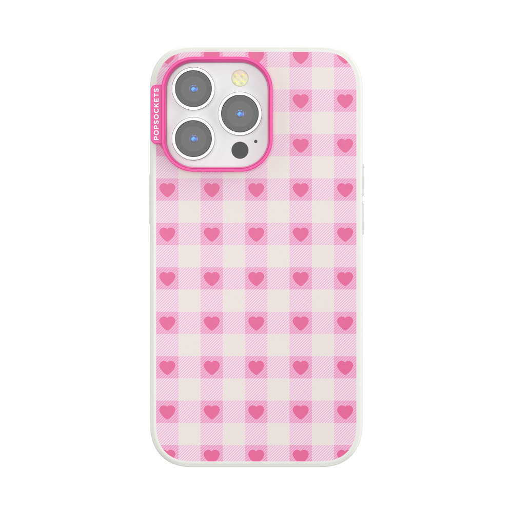 Blush Gingham — iPhone 13 Pro MagSafe Case - US 45513