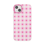 Blush Gingham — iPhone 15 Plus MagSafe Case - US 26892