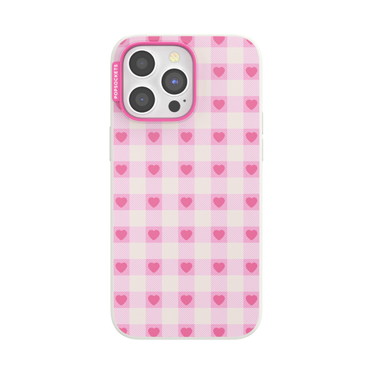 Blush Gingham — iPhone 15 Pro Max MagSafe Case - US 24396