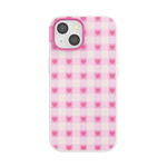 Blush Gingham — iPhone 15 MagSafe Case - US 40434