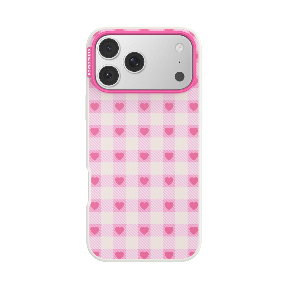 Blush Gingham — iPhone 17 Pro Max MagSafe Case - US 50891