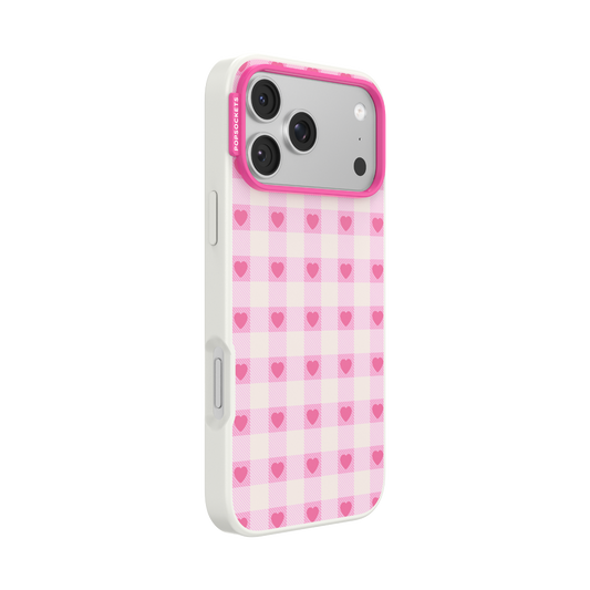 Blush Gingham — iPhone 17 Pro Max MagSafe Case - US 78264