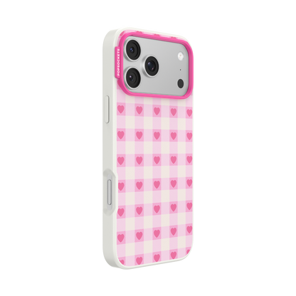 Blush Gingham — iPhone 17 Pro Max MagSafe Case - US 44753
