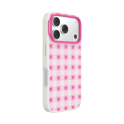 Blush Gingham — iPhone 17 Pro MagSafe Case - US 19870