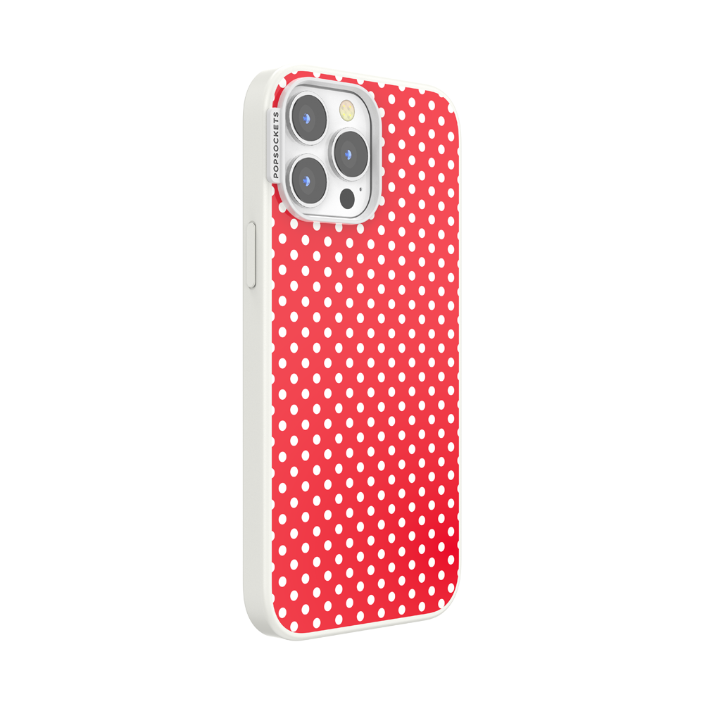 Cherry Red Polka Dot — iPhone 13 Pro Max MagSafe Case - US 65745