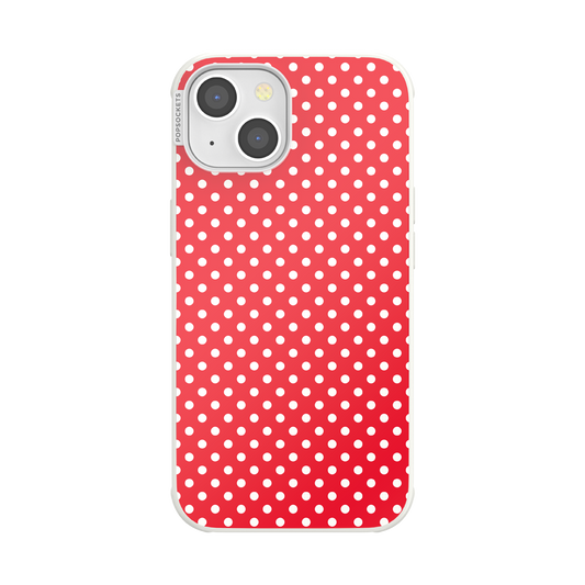 Cherry Red Polka Dot — iPhone 13 MagSafe Case - US 97160