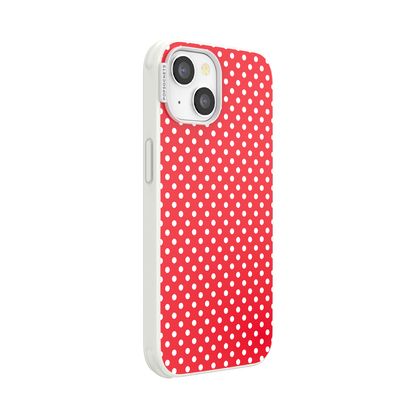 Cherry Red Polka Dot — iPhone 13 MagSafe Case - US 97160