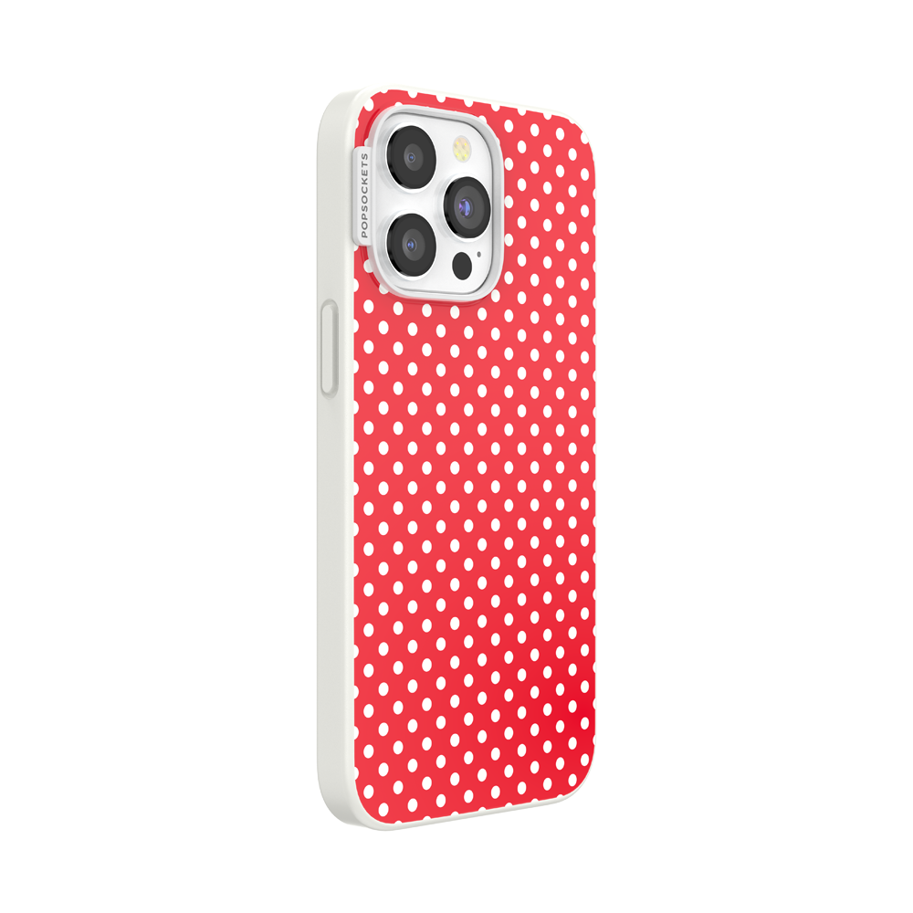 Cherry Red Polka Dot — iPhone 15 Pro Max MagSafe Case - US 77316