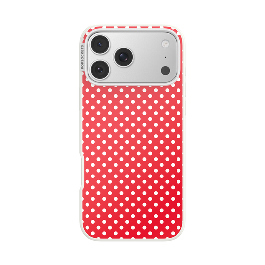 Cherry Red Polka Dot — iPhone 17 Pro Max MagSafe Case - US 52871