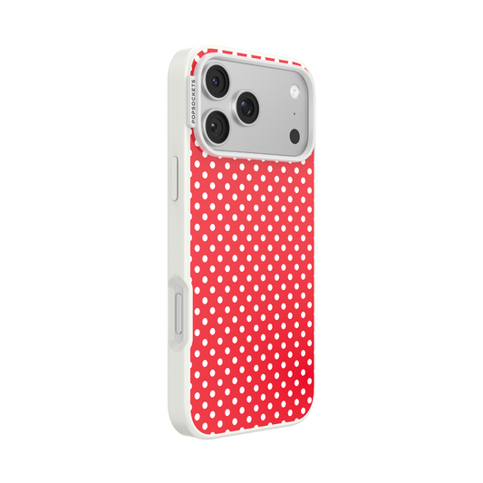 Cherry Red Polka Dot — iPhone 17 Pro Max MagSafe Case - US 53504