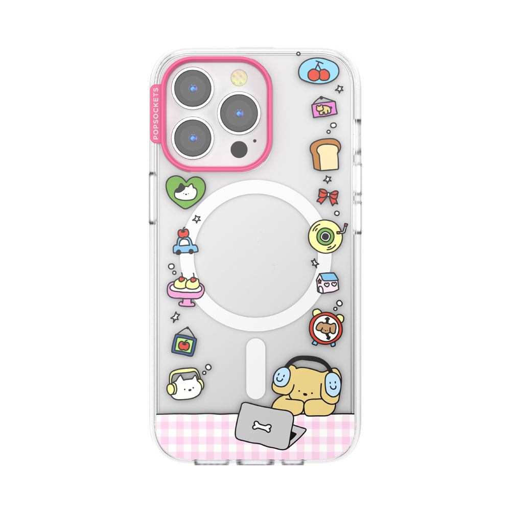 Dog Typing — iPhone 13 Pro MagSafe Case - US 65239