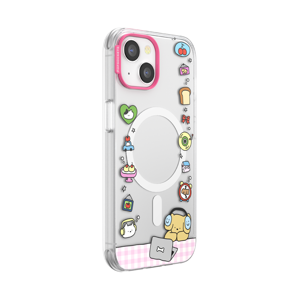 Dog Typing — iPhone 13  MagSafe Case - US 14461
