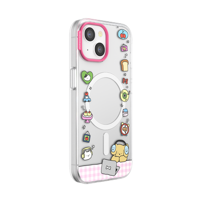 Dog Typing — iPhone 15 MagSafe Case - US 01011