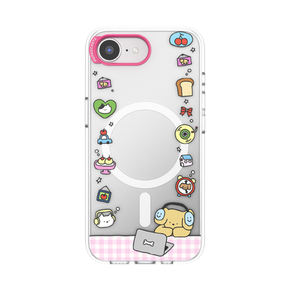 Dog Typing — iPhone 17e/16e MagSafe Case - US 41239