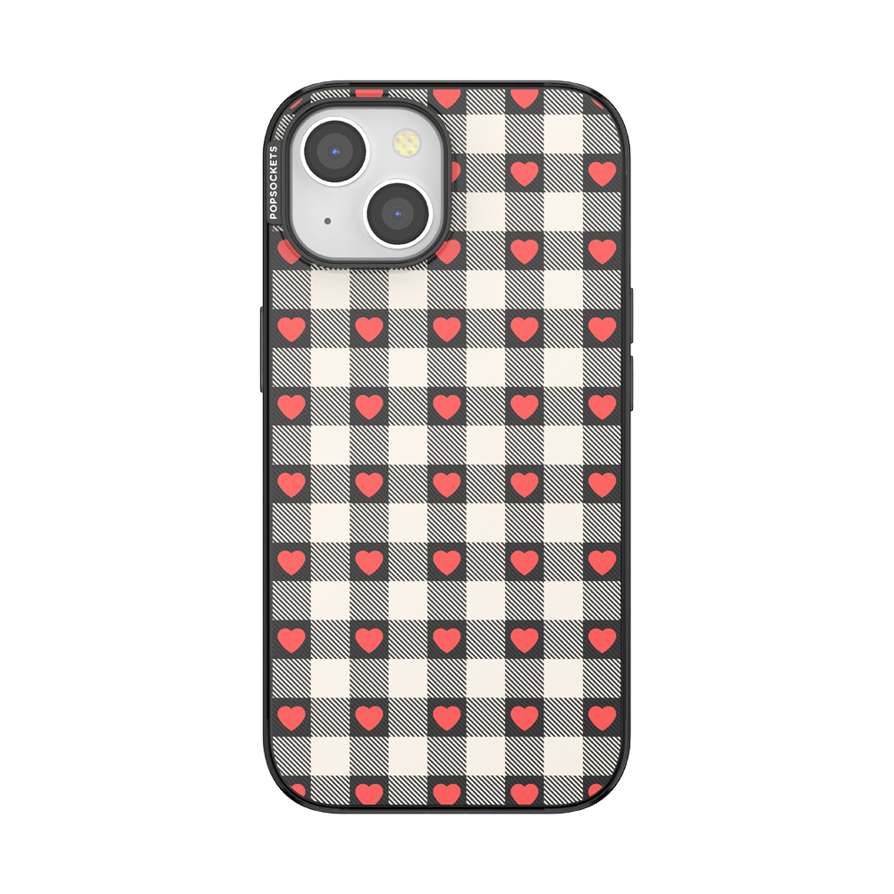 Heartbreaker Gingham — iPhone 15 MagSafe Case - US 82782