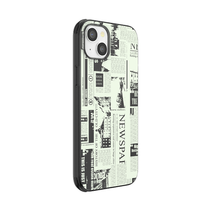 Hot off the Press Black — iPhone 14 Plus MagSafe Case - US 41014