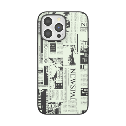 Hot off the Press Black — iPhone 15 Pro Max MagSafe Case - US 59306