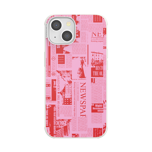 Hot off the Press Pink — iPhone 14 MagSafe Case - US 50523
