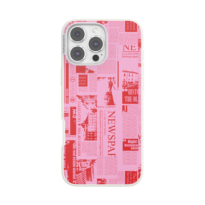 Hot off the Press Pink — iPhone 16 Pro Max MagSafe Case - US 70524