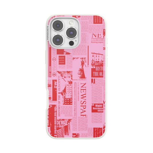 Hot off the Press Pink — iPhone 16 Pro Max MagSafe Case - US 70524